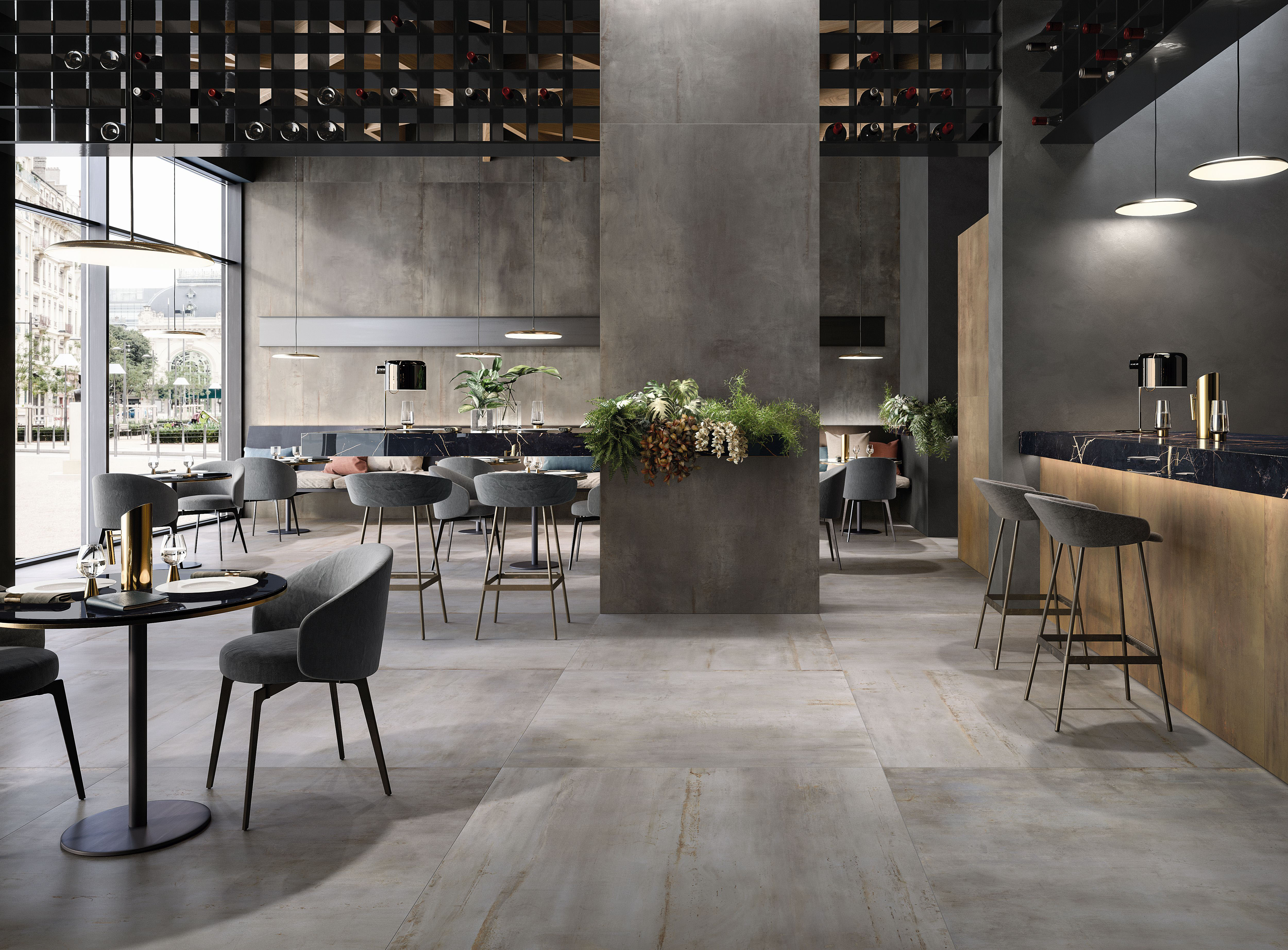 SILVER 120X120 - LEAD 120X280 - BRASS 60X120 + SUPREME NOIR LAURENT 160X320 LUX